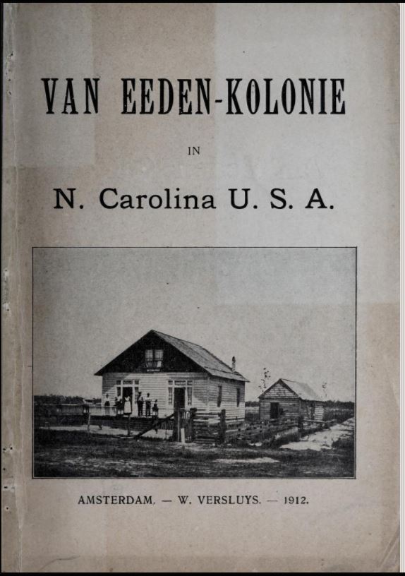 Van Eeden pamphlet published in 1913