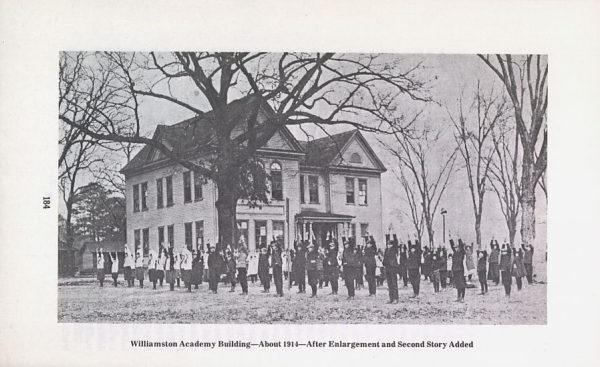 Williamston Academy Building 1914