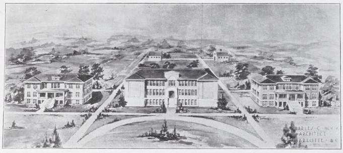 China Grove High Architectural Drawing