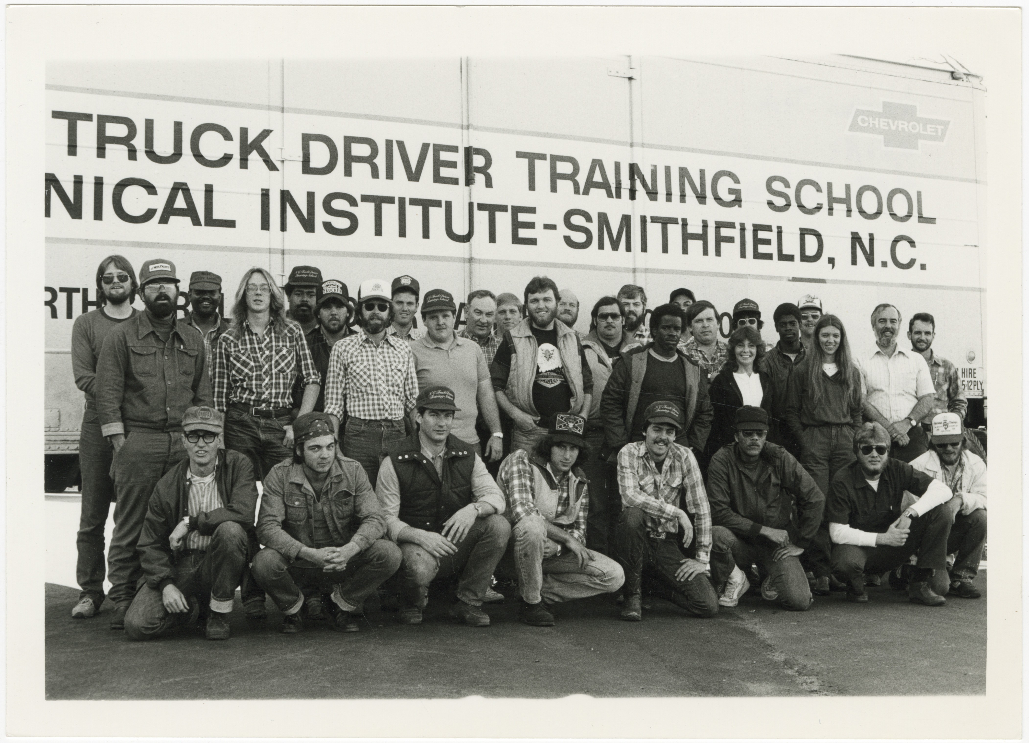 Truck Driver Training School students