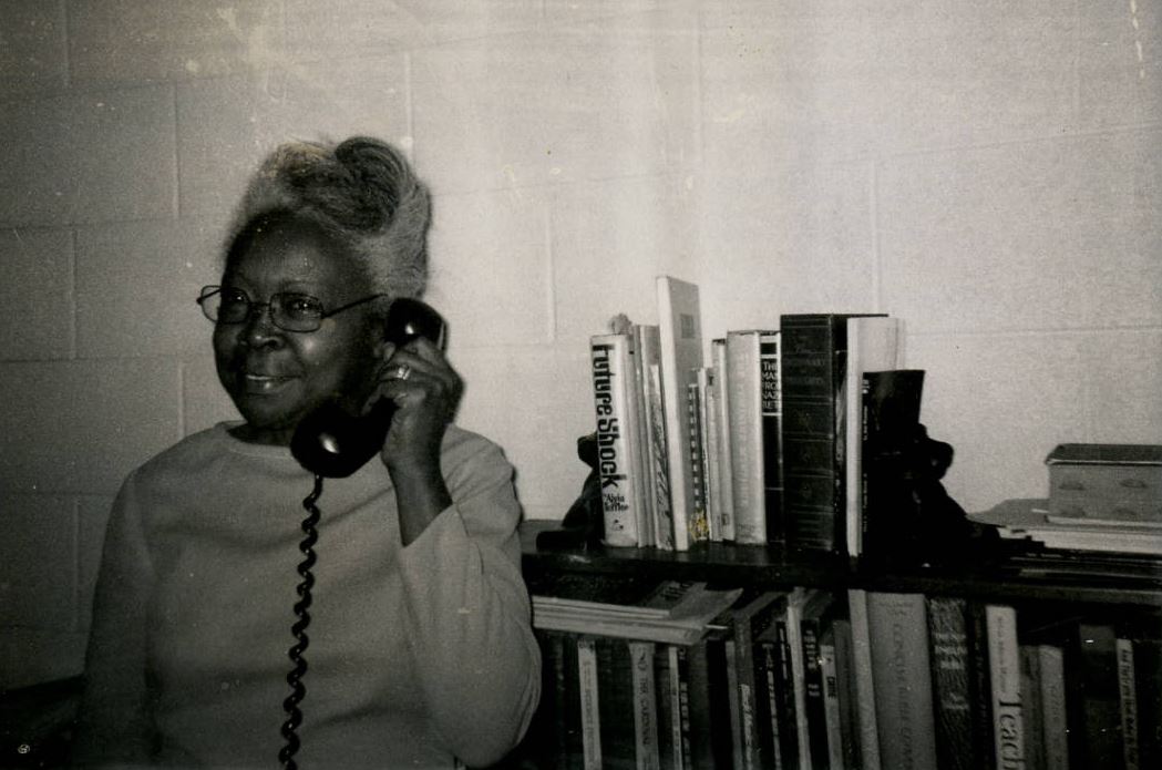 Thelma Caldwell, Executive Director of the Asheville YWCA, 1965