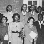 Education Meeting at the Lee County Training School, October 10, 1950.