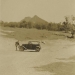 Man with Car in front of Grandfather Mountain