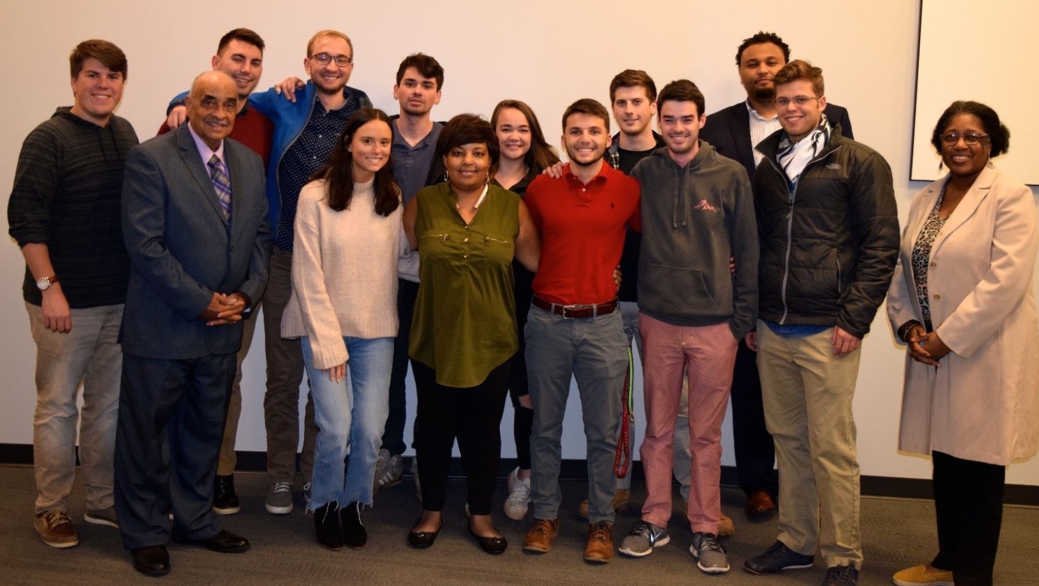 Elon Students and Representatives of the African American Cultural Arts &amp; History Museum