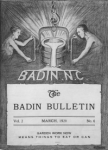 The Badin Bulletin (Albemarle, N.C.) March 1, 1920 Edition 1, Page 1