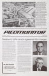 Piedmont Aviation Employee Newsletter March 1, 1987 Edition 1, Page 1