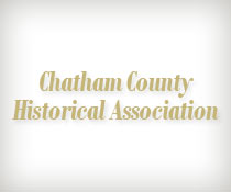 Chatham County Historical Association logo