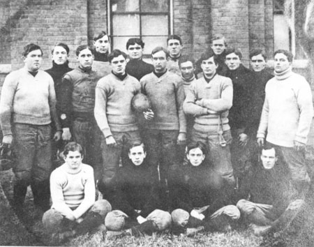 Image of the 1906 Davidson College football team