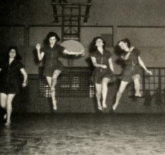 Modern Dance Club, Guilford College, 1942