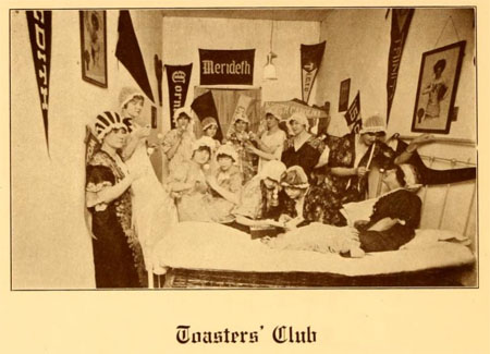 Toasters' Club, Chowan College, 1916