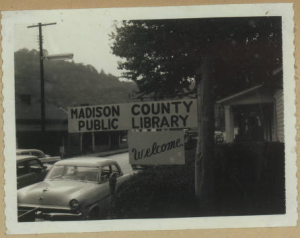 Entrance to the Madison County Public Library