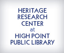 Heritage Research Center at High Point Public Library logo