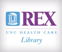 Rex Healthcare Library logo