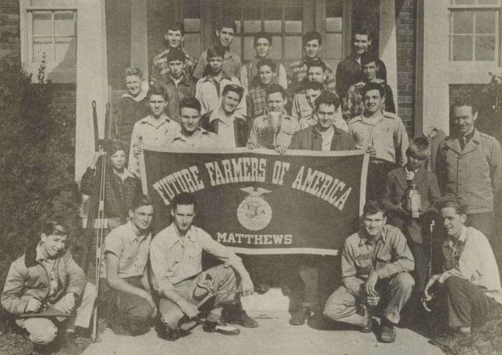 Future Farmers of America, Matthews High, 1947