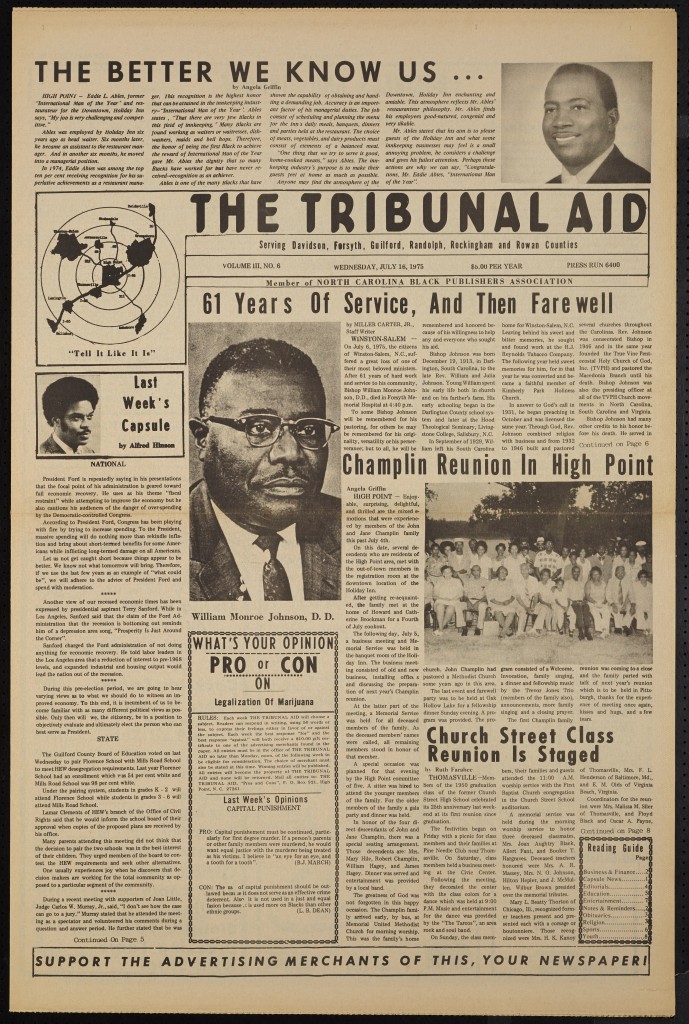 The Tribunal Aid, July 16, 1975