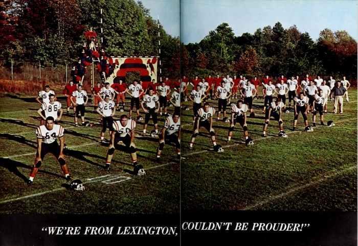 Lexington High School Football Team 1964