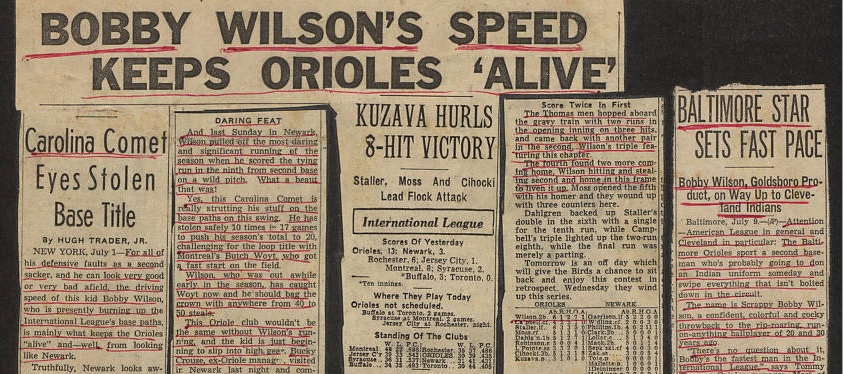 Bobby Wilson's Speed Keeps Orioles Alive