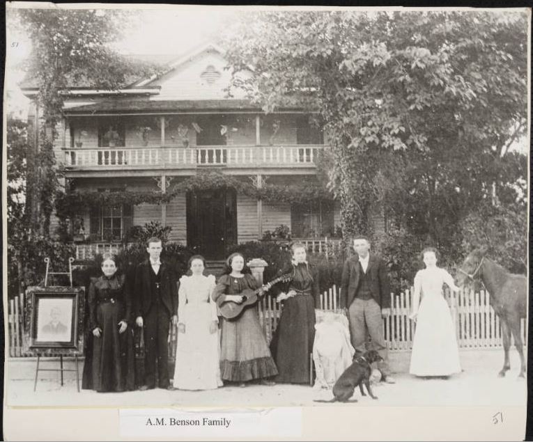 The family from whom the town of Benson received its name