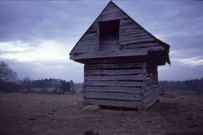 Corn Crib at Locust Point, 1980