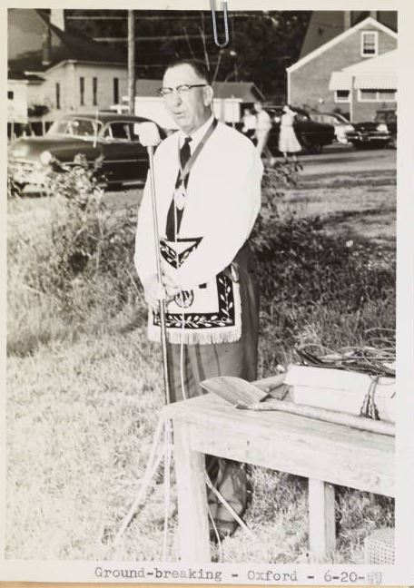 Groundbreaking ceremony in Oxford