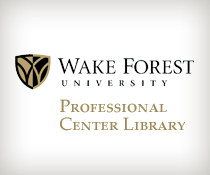Wake Forest University Professional Center Library logo