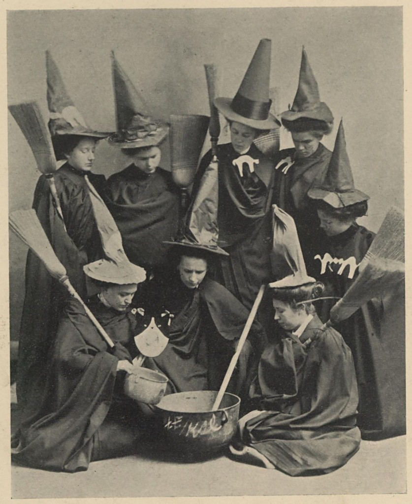 Witches Club, Presbyterian College for Women, 1910.