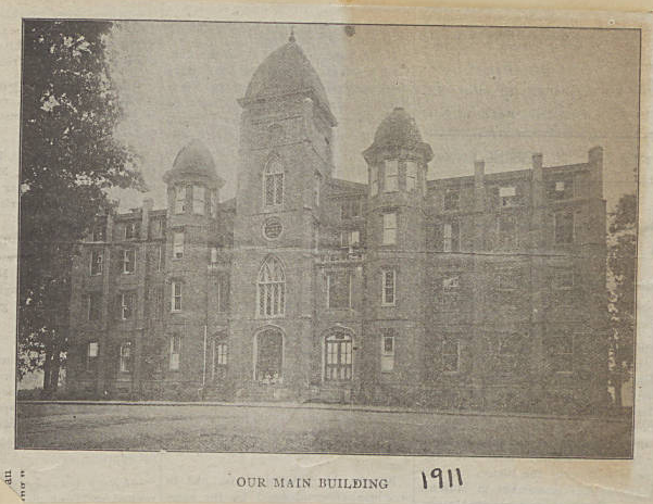 The Oxford Orphan Asylum in 1911, from Hays Scrapbook Vol. 98: Oxford Orphanage.