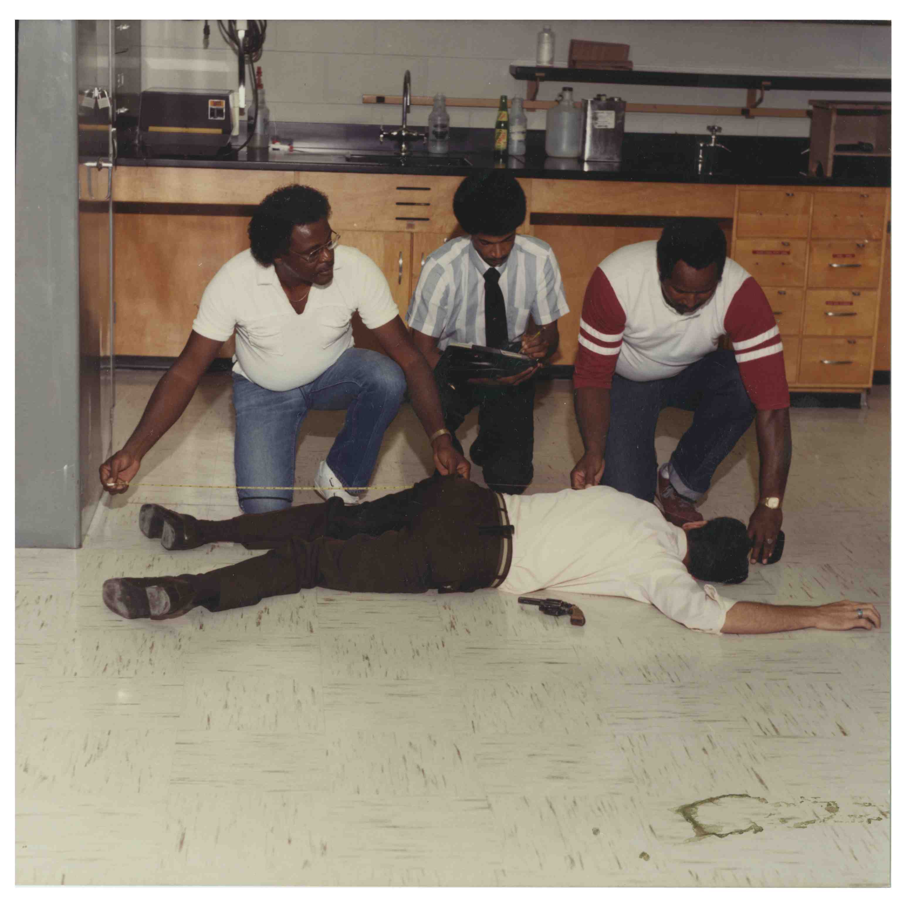 Police Science students, 1980s