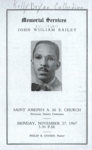 collection of durham funeral programs now online digitalnc