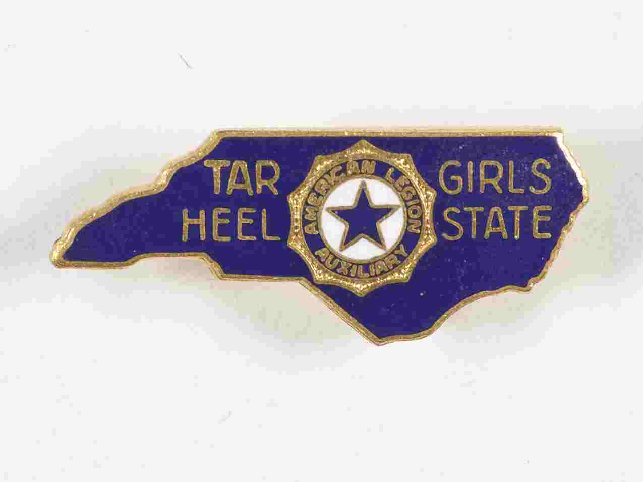 North Carolina Tar Heel Girl State Pin