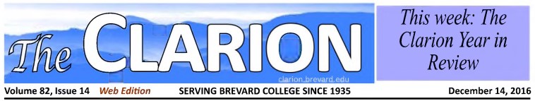 Masthead for The Clarion.