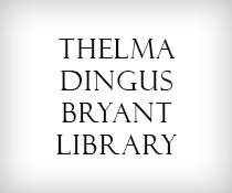 Thelma Dingus Bryant Library logo