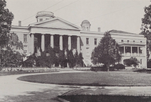 A black-and-white photograph of Mitchell College, c. 1918