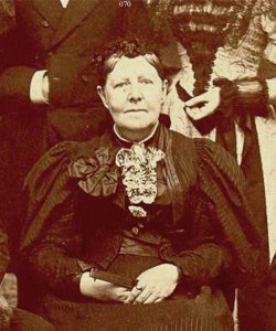 A photo of Mary Smith cropped from a family portrait.
