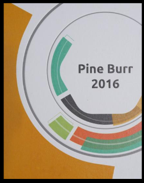 The cover of the 2016 cover of Pine Burr