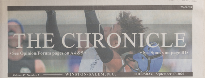 Banner of the Winston-Salem Chronicle