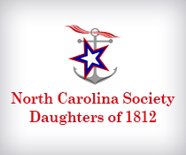 North Carolina Society Daughters of 1812 logo