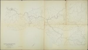 A map depicting the Qualla Boundary, where most members of the Eastern Band of Cherokee live.