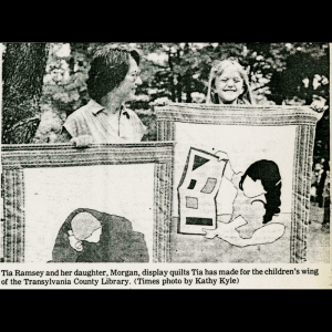 Transylvania County Library Children's Department Scrapbook [1985-1988]